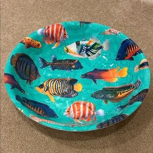 Colorful Fish Design Large Bowl